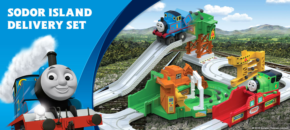 thomas and friends big loader sodor island delivery set